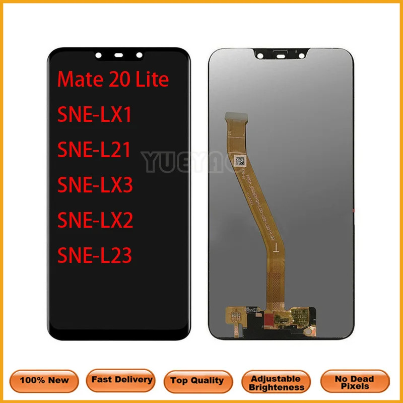 ЖК дисплей для HUAWEI Mate 9 10 Lite дигитайзер сенсорного экрана 20 сменный в сборе|Экраны