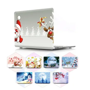 

Christmas color printing shell notebook case for Macbook Air Pro Retina 11 12 13 15 16 inch for A1932 A2289 A1989 A2179 A1466