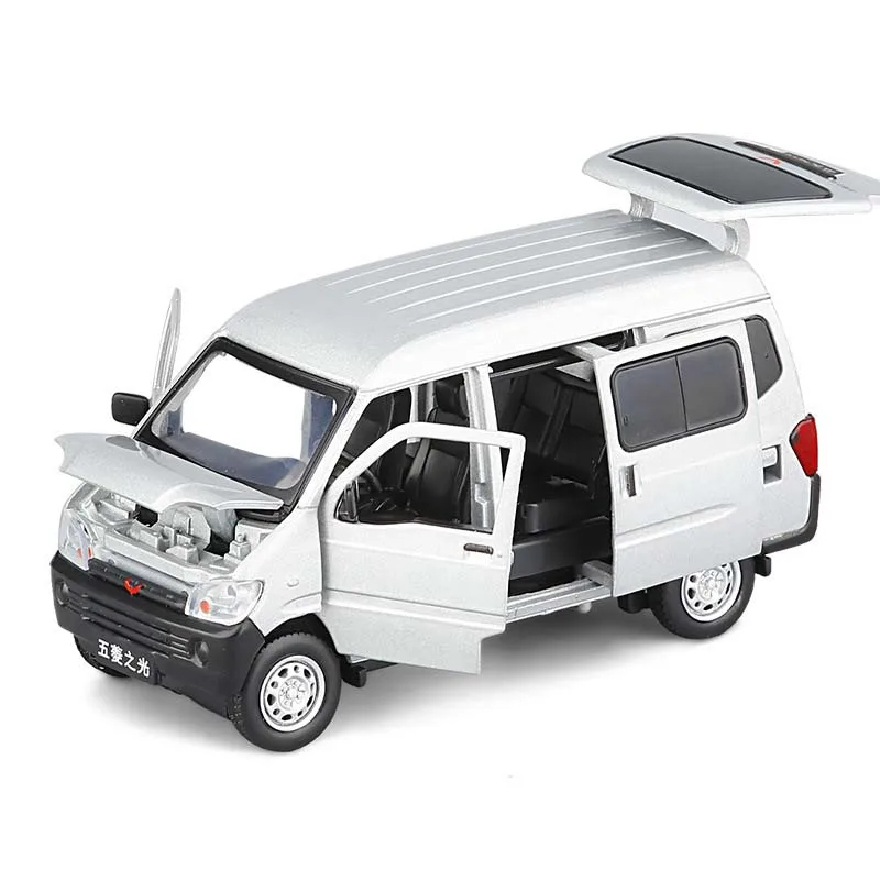 1/32 сплав литьё под давлением Wuling MPV Субару Outback Хлеб Модель автомобиля игрушки