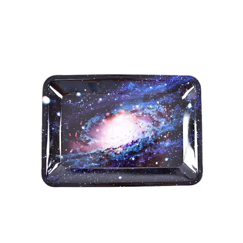 Tobacco Rolling Tray 180*125mm tobacco smoking Cigarette dry herb small Tinplate for stocking grinders Accessories tools