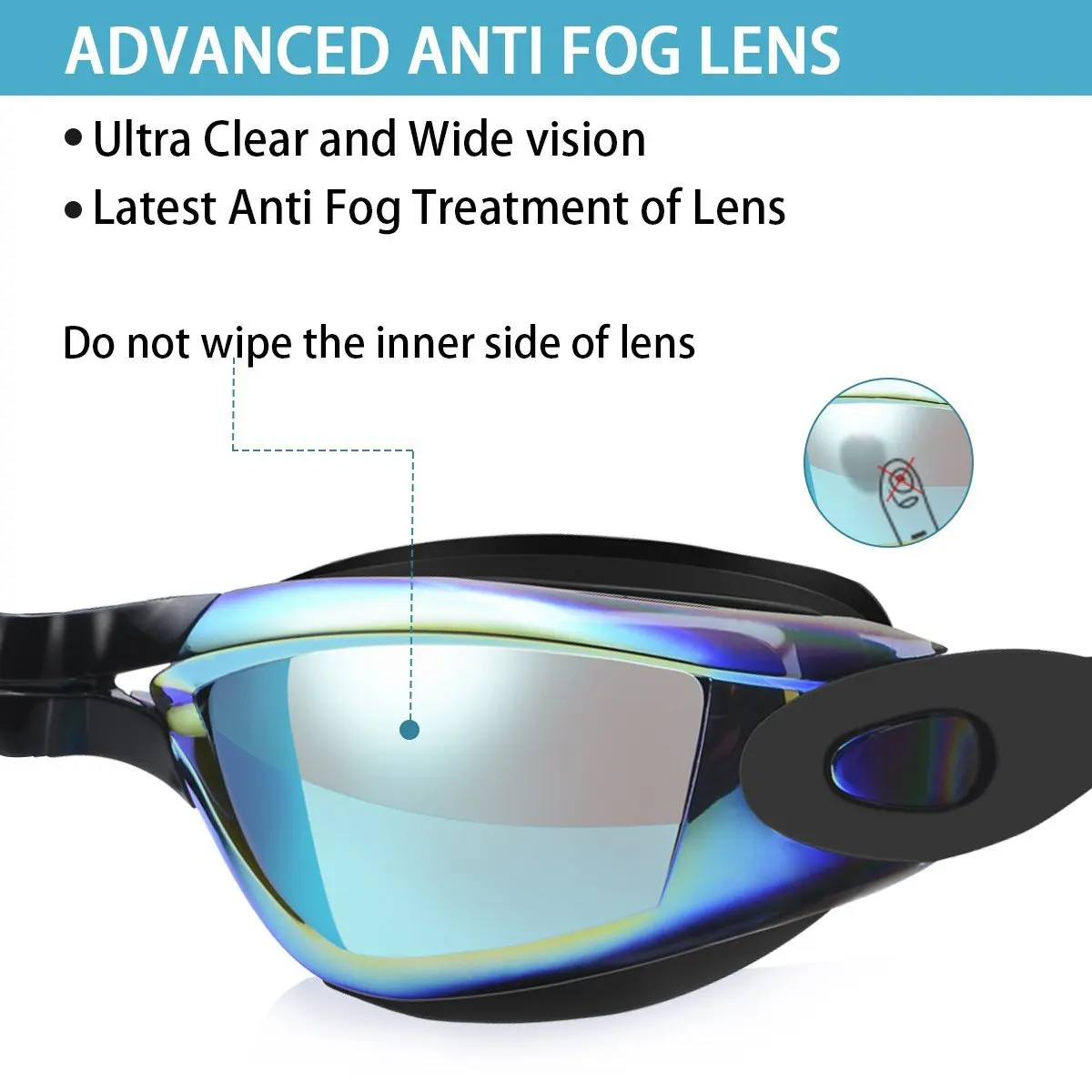 Swimming Goggles Swimming Cap Professional Swimming Goggles Caps