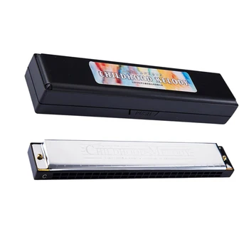 

1Pc Beginners Harmonica 24-Hole Harmonica Polyphonic Harmonica for Home