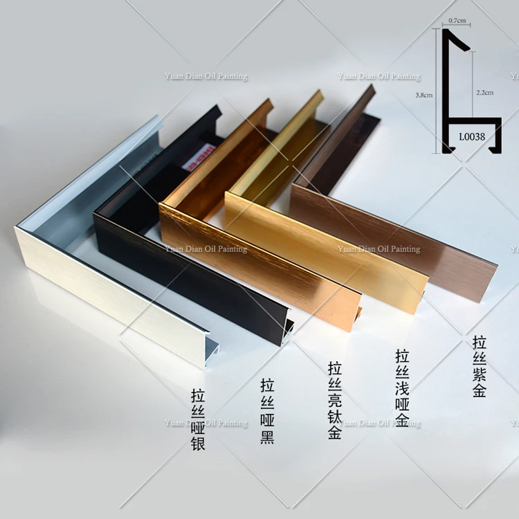 

Metal Aluminum Alloy Frame Frame DIY Canvas Frame Beautiful Metal Material For Oil Painting On Canvas Living Room Decor
