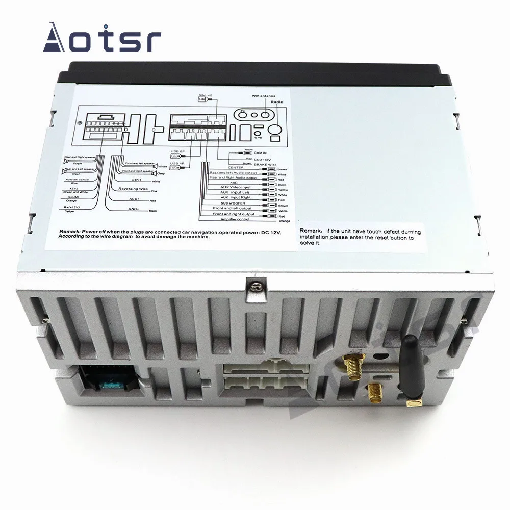 Cheap DSP Android 8.1 4+32GB 1 DIN universal car multimedia auto radio DVD player For Toyota/Nissan/Suzuki/Ford/BENZ GPS Navigation 21