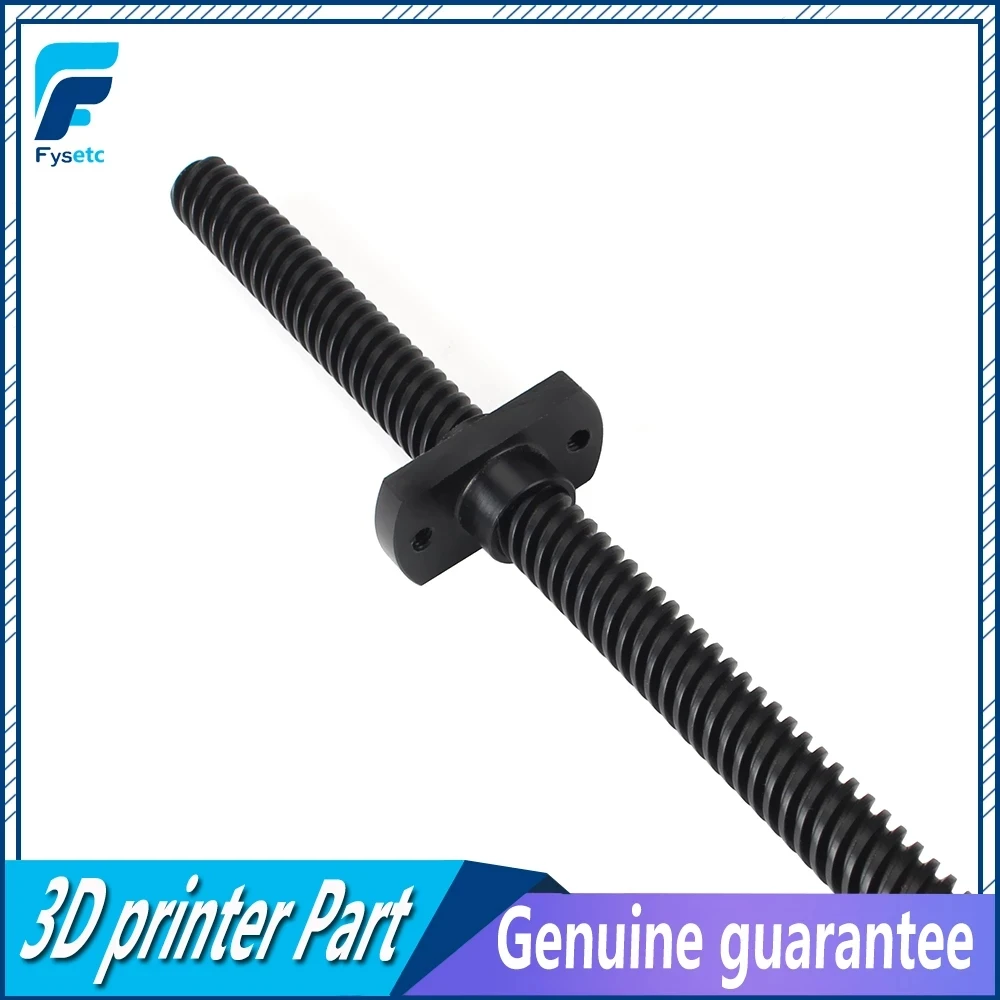 Запчасти для 3D-принтера т8 ПТФЭ Teflont свинец 2 мм/8 мм с гайкой POM Ender3 pro V2 Ender5 Sidewinder X1