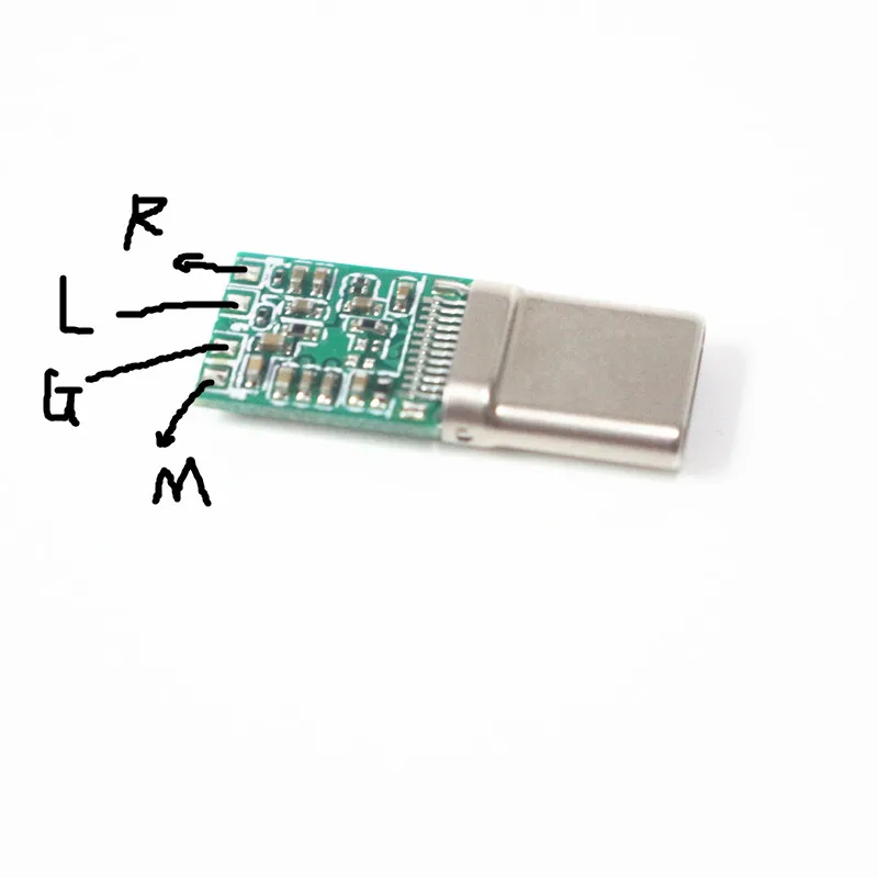 type c Android digital amp audio headphone plug adapter