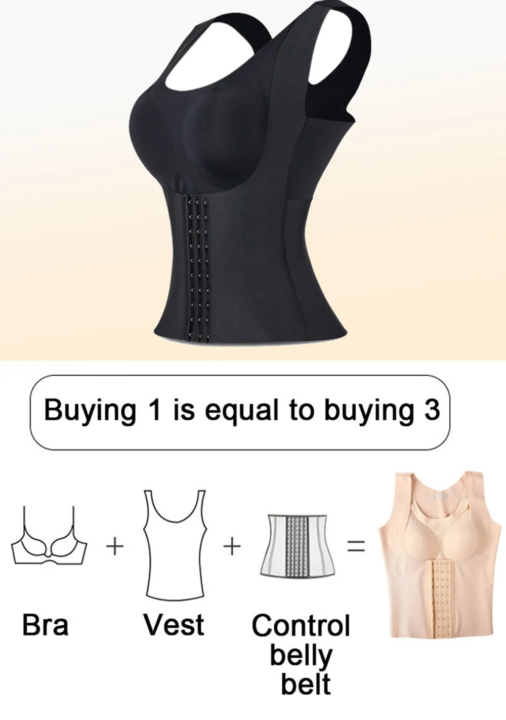 shapewear shorts Women Redutive Girdle Posture Corrector Bra Seamless Underwear Slimming Belly Sheath Cross Back Fitness Tank Corset Tops Shapers best shapewear