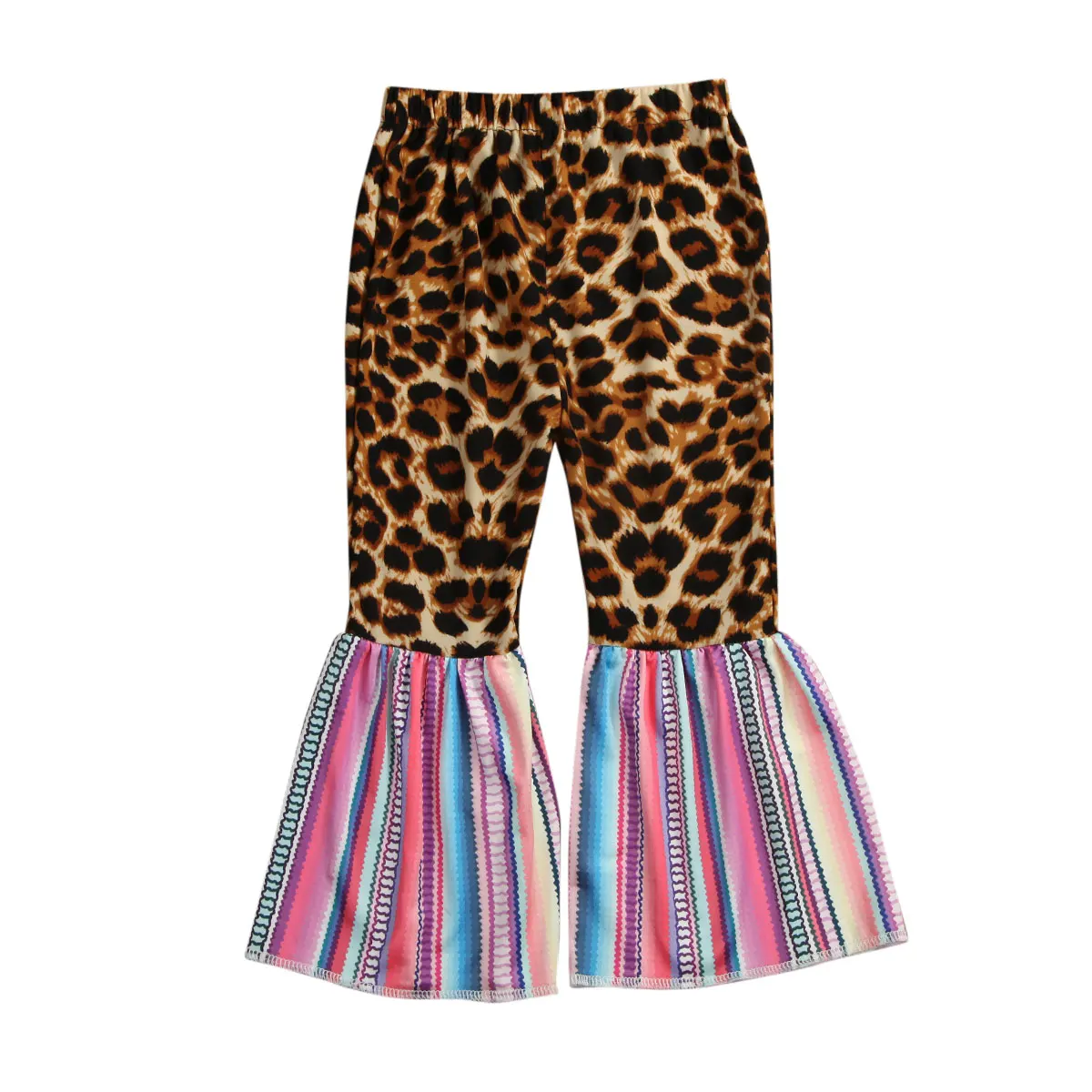 Детская одежда для маленьких девочек в стиле ретро, леопардовые и клетчатые лосины, длинные штаны, брюки, хлопковая одежда, От 1 до 6 лет 9 стилей - Цвет: 1