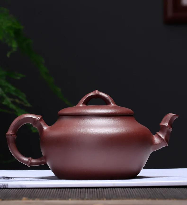 Китайский керамический чайник Исин Zisha глина Gongfu Чайный сервиз фарфор чайник 250 мл Высокое качество новое поступление с подарочной коробкой