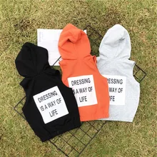 Chen/Одежда для младенцев и мам г. стильный детский жилет осенне-зимний Универсальный жилет с капюшоном для мальчиков толстовка с капюшоном