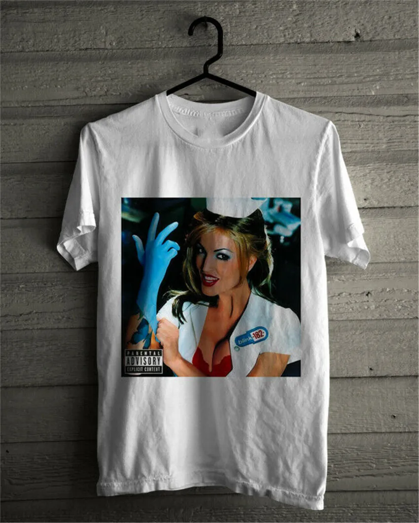 

Blink 182 Enema Tour T Shirt Loose Size Top Ajax Funny Tee Shirt