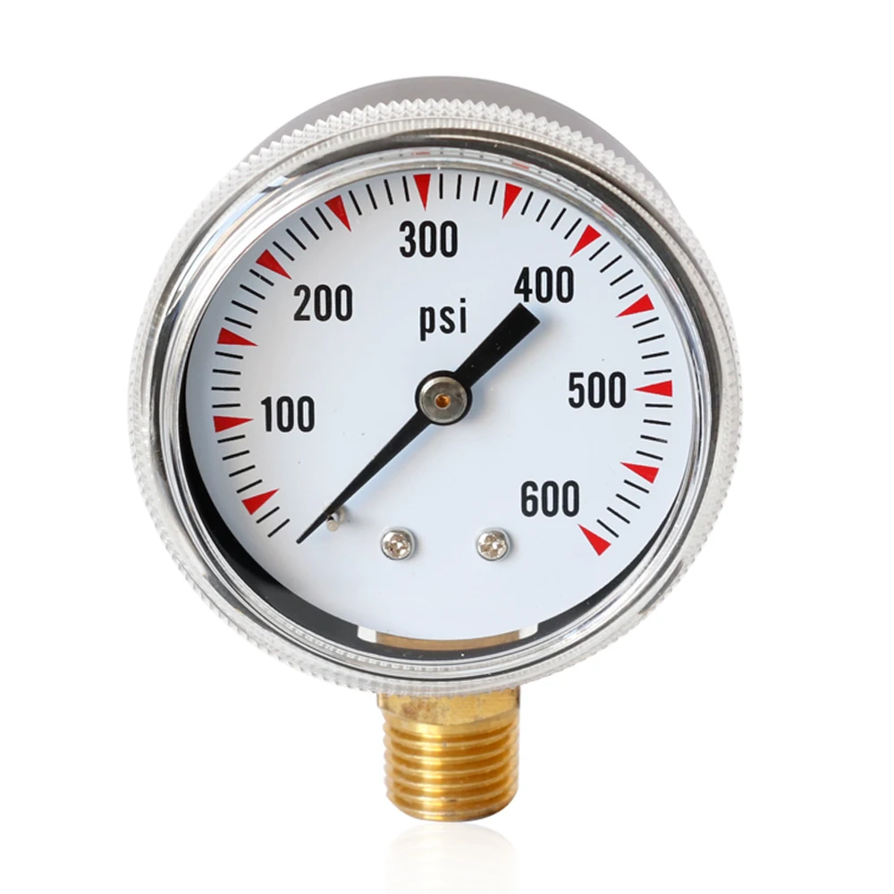 TS-Y50-600psi Высокая точность манометр радиальный метр 1/4 &quotNPT латунь измерения