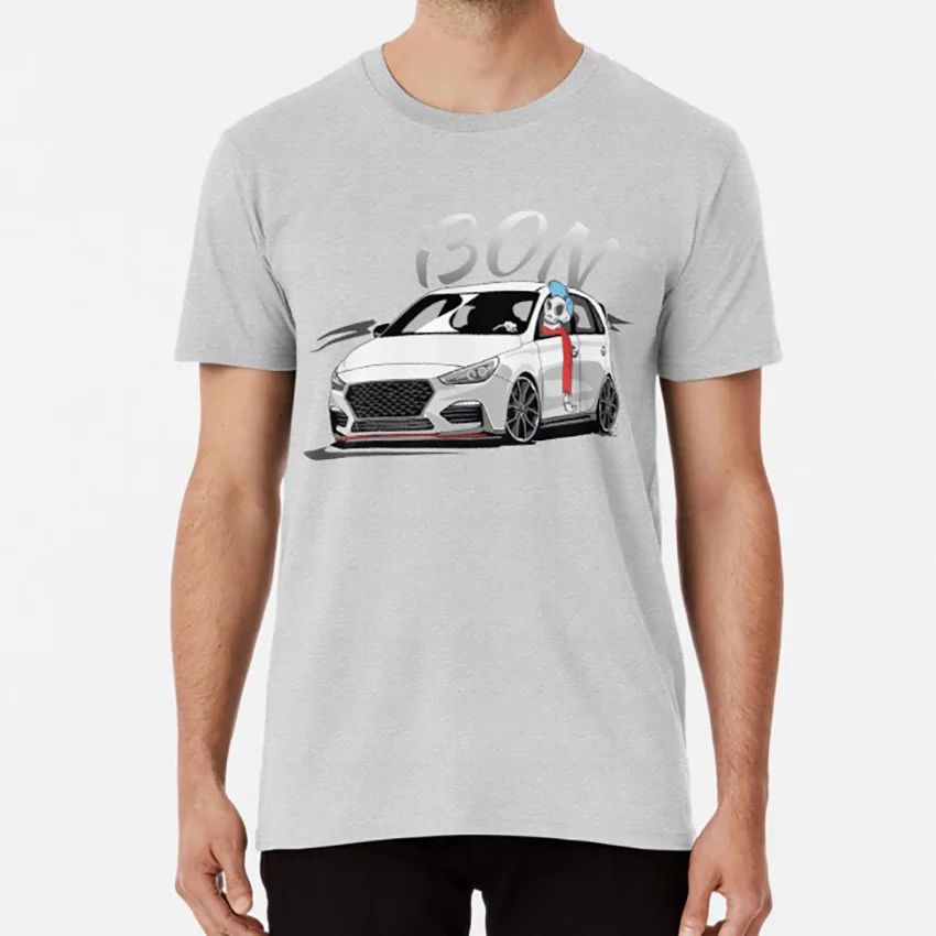 I30N Skulldriver футболка i30n подарок im an enthusiast тюнинг lover | Мужская одежда