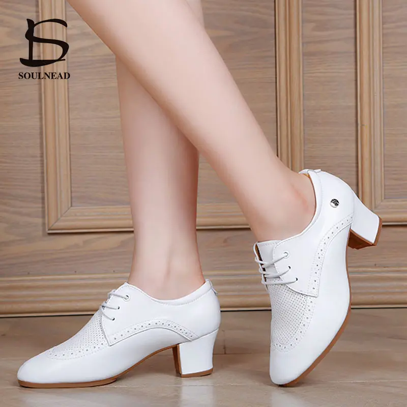 Neue Frauen Latin Tanzen Schuhe Atmungsaktive Salsa Ballroom Dance