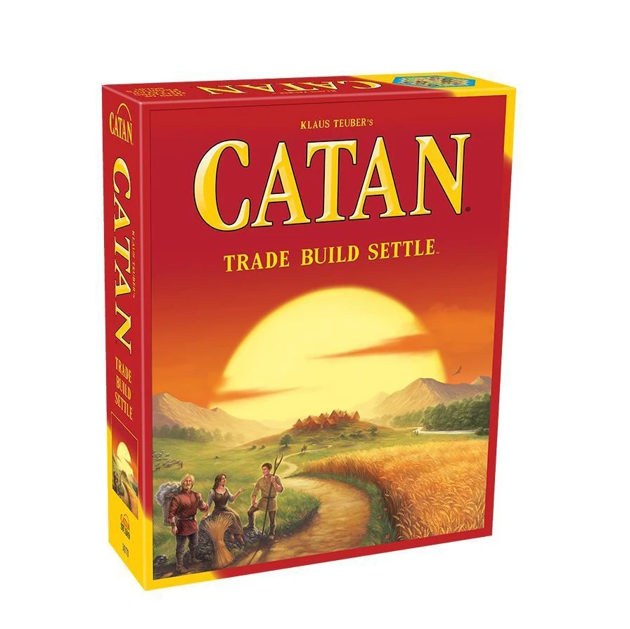 "Колонизаторы" стратегии Настольная игра 5th Edition и 5-6 плеер Настольная игра вечерние торговли сборка урегулировать и моряков