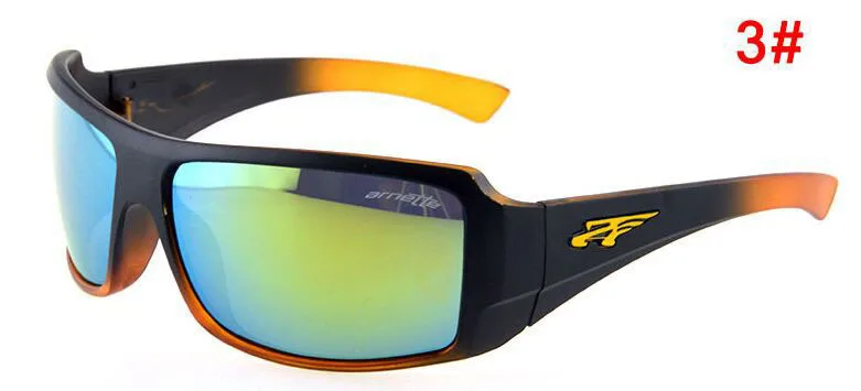 Мужские квадратные солнцезащитные очки, фирменный дизайн, классические мужские черные спортивные солнцезащитные очки для мужчин, уличные очки для вождения, Gafas, мужские UV400 - Цвет линз: C3