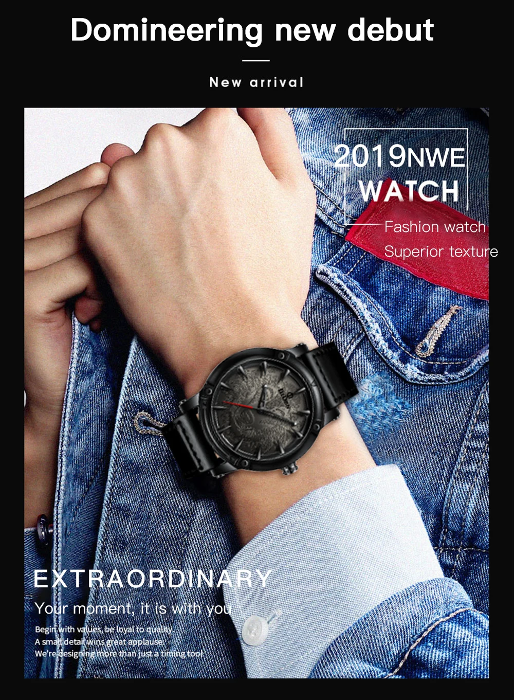 BIDEN мужские часы Топ бренд повседневные кварцевые мужские наручные часы с кожаным ремешком креативный волчий циферблат Высокое качество Erkek Kol Saati