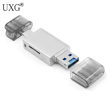 

USB-C Type C / USB 2.0 to NM Nano Memory Card & TF Micro SD Card Reader for Huawei Cell Phone & Laptop