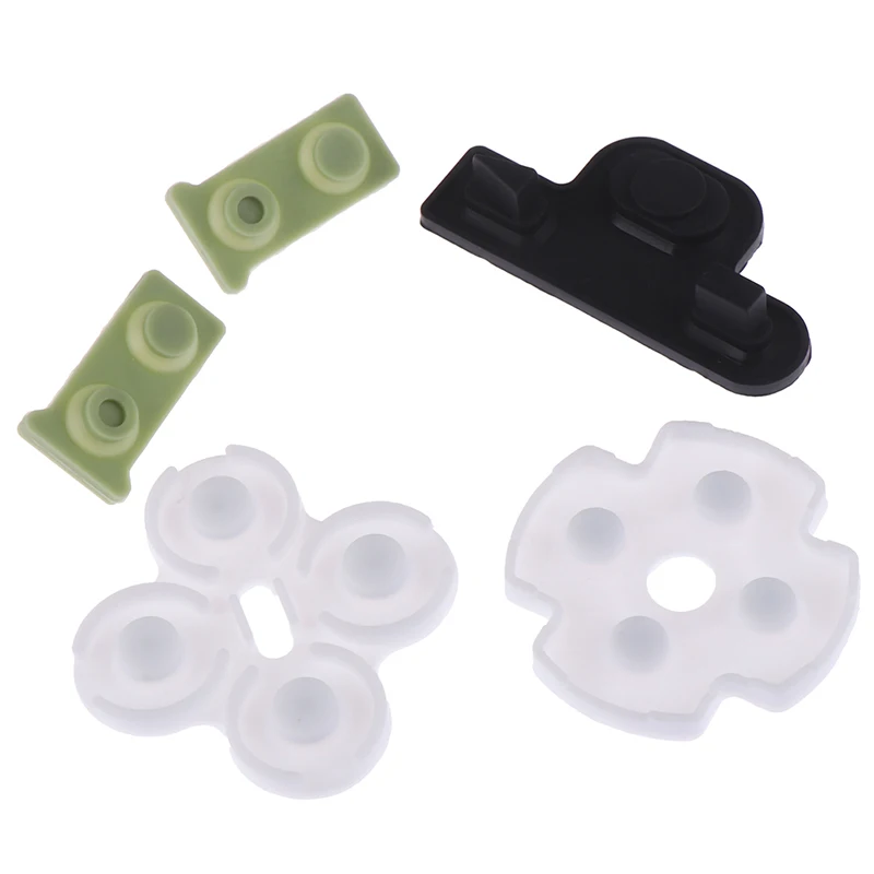 5 Pz/Set Per Ps3 Controller Conduttivi Gomma Di Gomma Molle Del Silicone Conduttivo Pad Di Ricambio