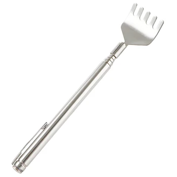 

Back Massage Tools Stainless Steel Telescopic Portable Extendable Handy Pocket Pen Clip Scratcher Relaxation Anti Itch Claw