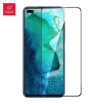 

XUNDD For Huawei Honor V30 Pro Glass Protective Screen Protector Shockproof Film 9H Clear Curved Film For Honor View 30 Glass