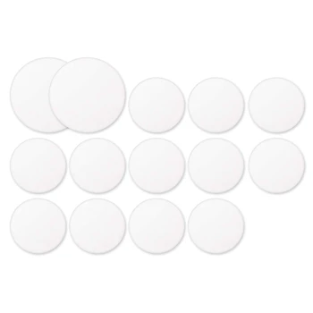 

Door Stopper Wall Protector Self Adhesive Wall Protector Bumper Pads for Refrigerator Door Furniture Buffer Pads 14Pcs