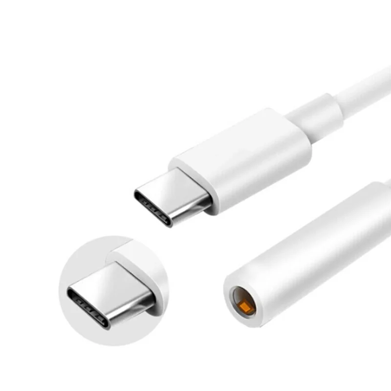 2 шт. usb type-C штекер на 3,5 мм разъем для женщин USBC type C до 3,5 наушники Аудио Aux кабель адаптер конвертер для huawei Leeco Le Eco