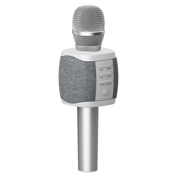 

TOSING Wireless Bluetooth Karaoke Microphone Handheld Singing Machine Speaker Compatible Phone, PC, Tablet for Party/Church/Pres
