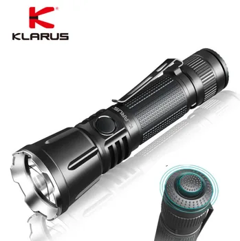 

Klarus 360X3 Tactical Flashlight CREE XHP70.2 3200 lumen throw 283 meter Flash light with 18650 Battery + Micro-USB Charging
