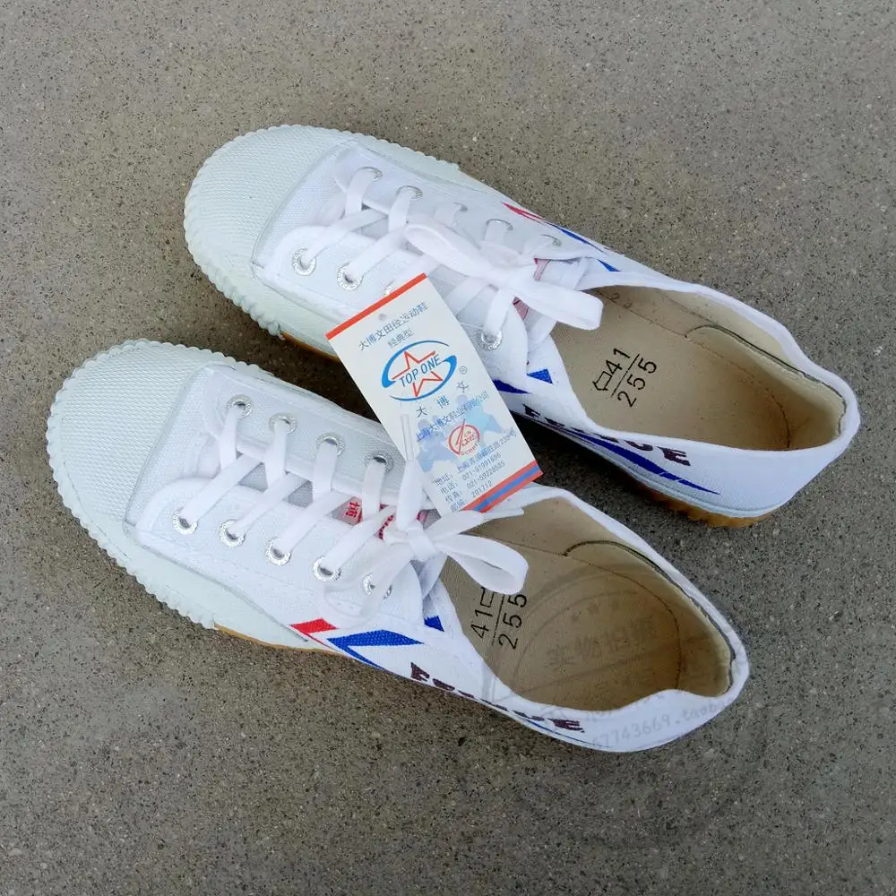 Shoes Childrens Adult And Track Canvas TOPONE Martial-Arts Low-Help