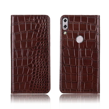 

Crocodile pattern genuine leather card slot holder for Asus Zenfone 5 2018 ZE620KL phone case for Zenfone 5Z ZS620KL flip case