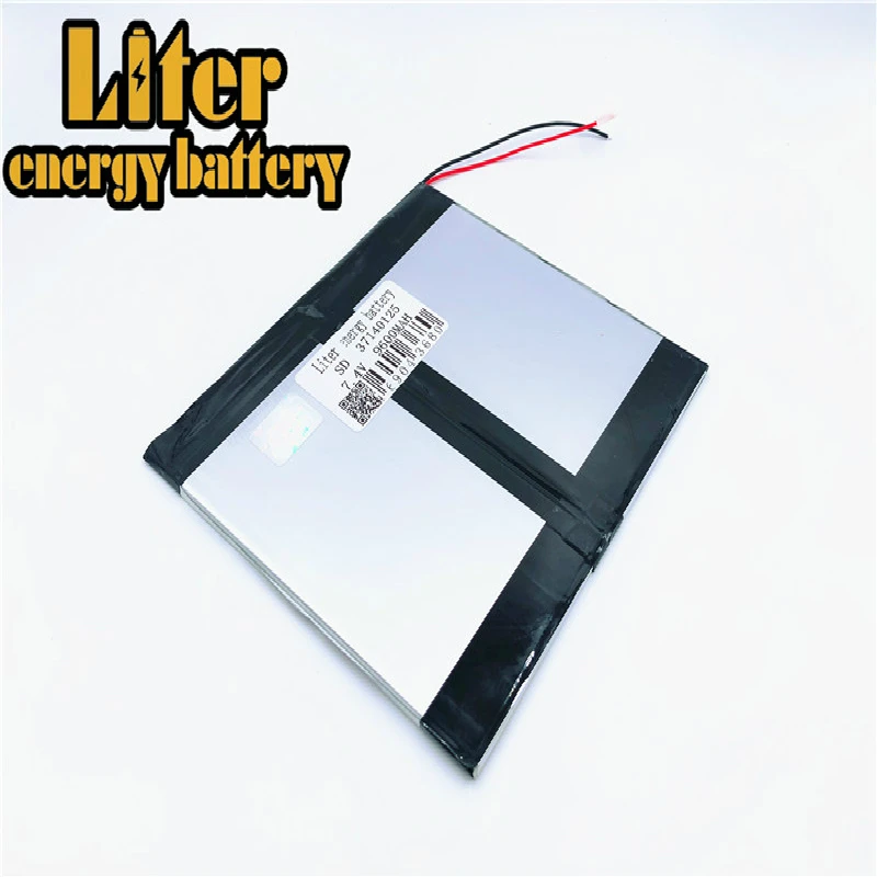 7.4V 9600mAh 37140125 35140125 Original Li-ion Battery for U30GT U30GT2 1 2 Quad Core Tablet PC 3.7*140*125mm | Электроника