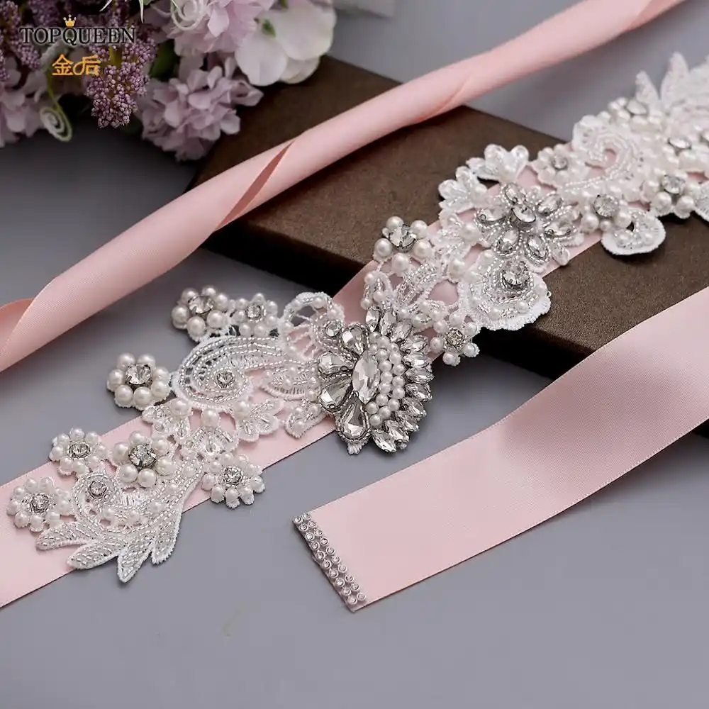 black rhinestone sash