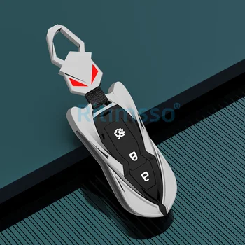 Cassa della copertura chiave in lega 2019 per Ford Fusion Mondeo Mustang F-150 Explorer Edge 2015 2016 2017 2018 Car Styling protezione chiave - Cassa della copertura chiave in lega 2019 per Ford Fusion Mondeo Mustang F 150 Explorer