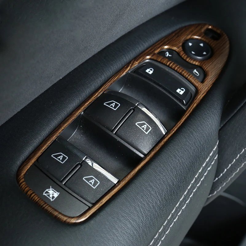 Carманго для Nissan Patrol Y62 Авто Стайлинг хром Windows панель управления крышка отделка рамка наклейка интерьерные аксессуары