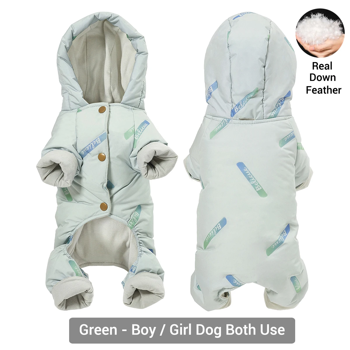 impermeável super quente snowsuit roupas para cães médios pequenos