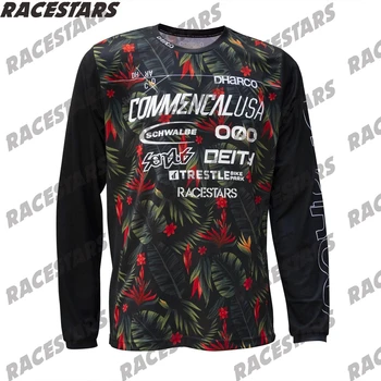 Camiseta de Ciclismo Enduro para Hombre, camisetas de carrera, Motocross, BMX, DH, para descenso de montaña, MX, MTB, 2020