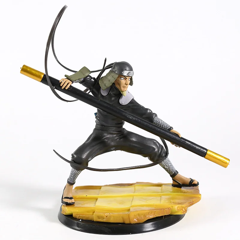 Naruto Shippuden Sarutobi Hiruzen ПВХ фигурка Коллекционная модель игрушки|Игровые фигурки и