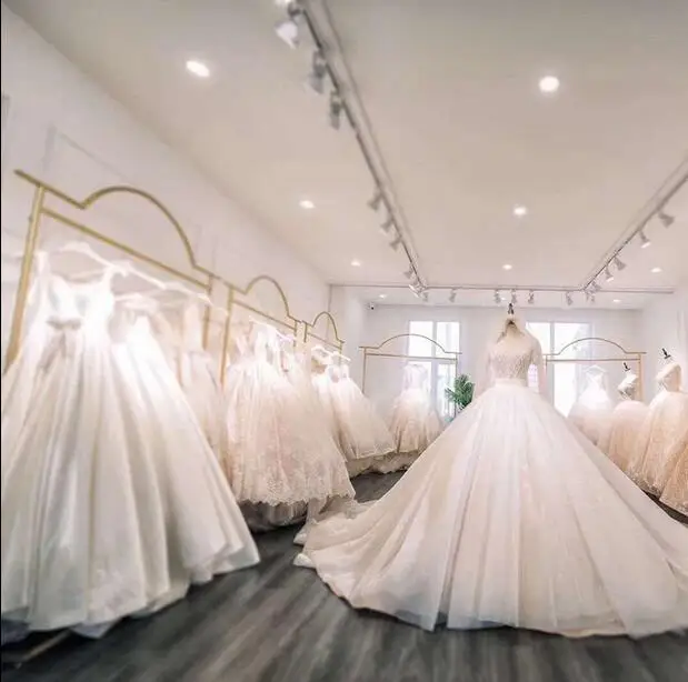 特大のウェディングドレスのディスプレイスタンド超高200センチ