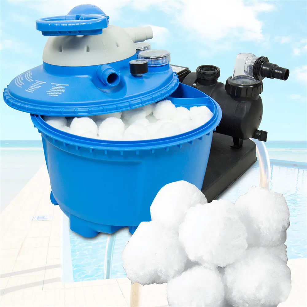 

Filter Sand Quartz Sand Filterballs Sand Filter Alternatively Pool Filter 1400g Swimming Pool Filter Aquarium Clean Tools