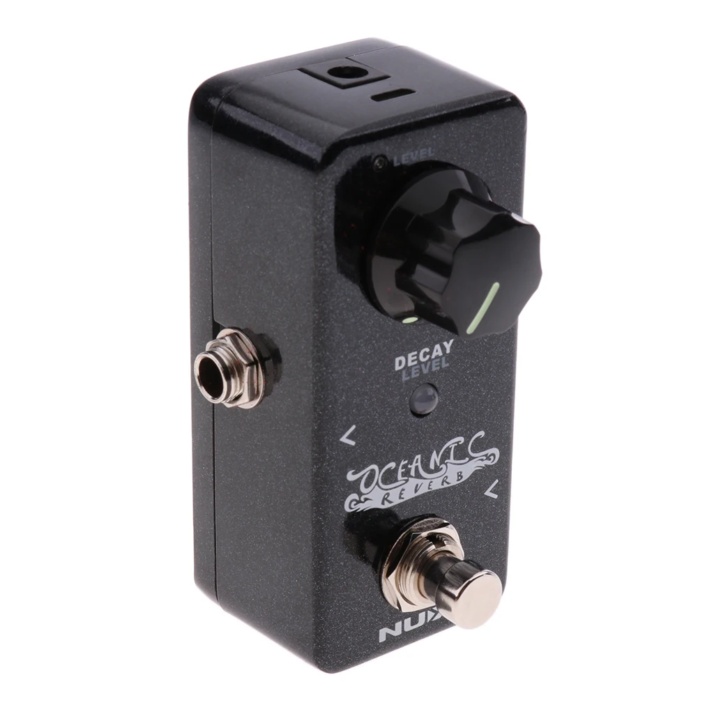 

1x 9V DC Reverb Pedal Guitar Effect Pedal for Electric Guitar Parts Accs