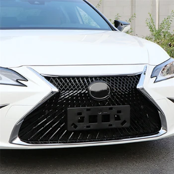 

CARMANGO for Lexus ES 2018 2019 ES200 ES300 ES260 Car Front Hood Middle Net Grills Grille Frame Replacement Exterior Parts