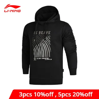 

Li-Ning Men The Trend Sweater WARM AT Regular Fit 66% Polyester 34% Cotton LiNing li ning Sports Tops AWDM725 MWW1357