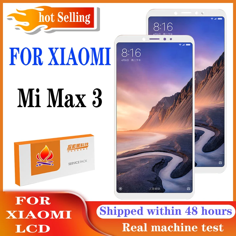 ЖК-дисплей 6 9 дюйма для Xiaomi Mi Max 3 сенсорный экран с дигитайзером в сборе запасные