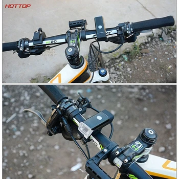

Bicycle USB LED Rechargeable Set Mountain Cycle Front Back Headlight 2pcs