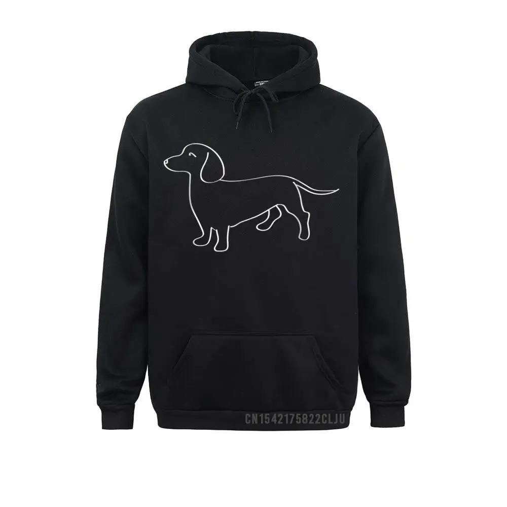 Dachshund Outline t-shirt for doxie lovers. Weiner Dog Gifts__97A1843 Sweatshirts Customized Long Sleeve Dominant  Hoodies Hoods for Women ostern Day Dachshund Outline t-shirt for doxie lovers. Weiner Dog Gifts__97A1843black