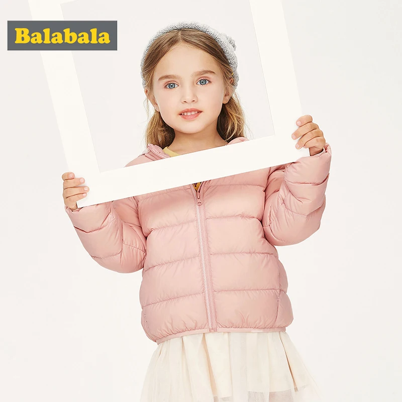 buy  Children light down jacket boy 2019 new girls autumn and winter baby big boy anti-season coat