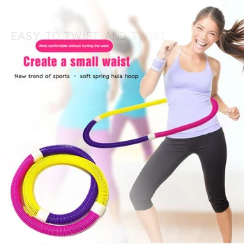 

68/88cm Fitness Circle Slimming Magnet Workout Professional Massage Exercise Slimming Circle Ring Weighted