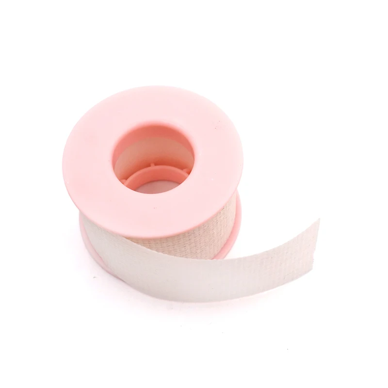 1 Pc Non-woven Silicone Gel Eyelash Tape Micropores Breathable Zero Sensitive Pink Eye Patch Eyelash Extension Tools