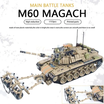 

Free Shipping 632004 1753PCS Military Army Tank WW2 Swat Police Architecture Bricks Educational Building Blocks Toys For Boy Kid